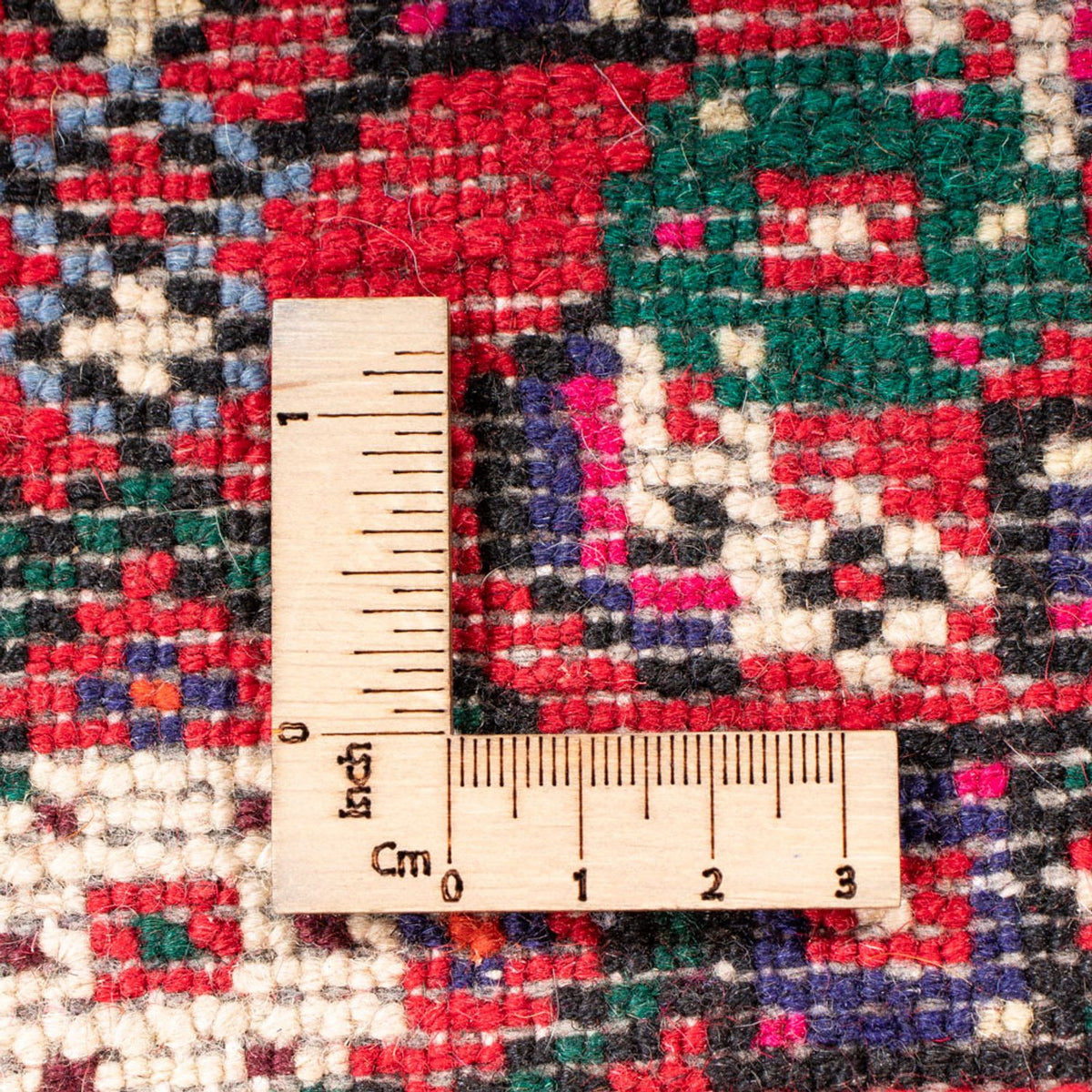 Tapis de couloir Tapis persan - Nomadic - 367 x 72 cm - rouge