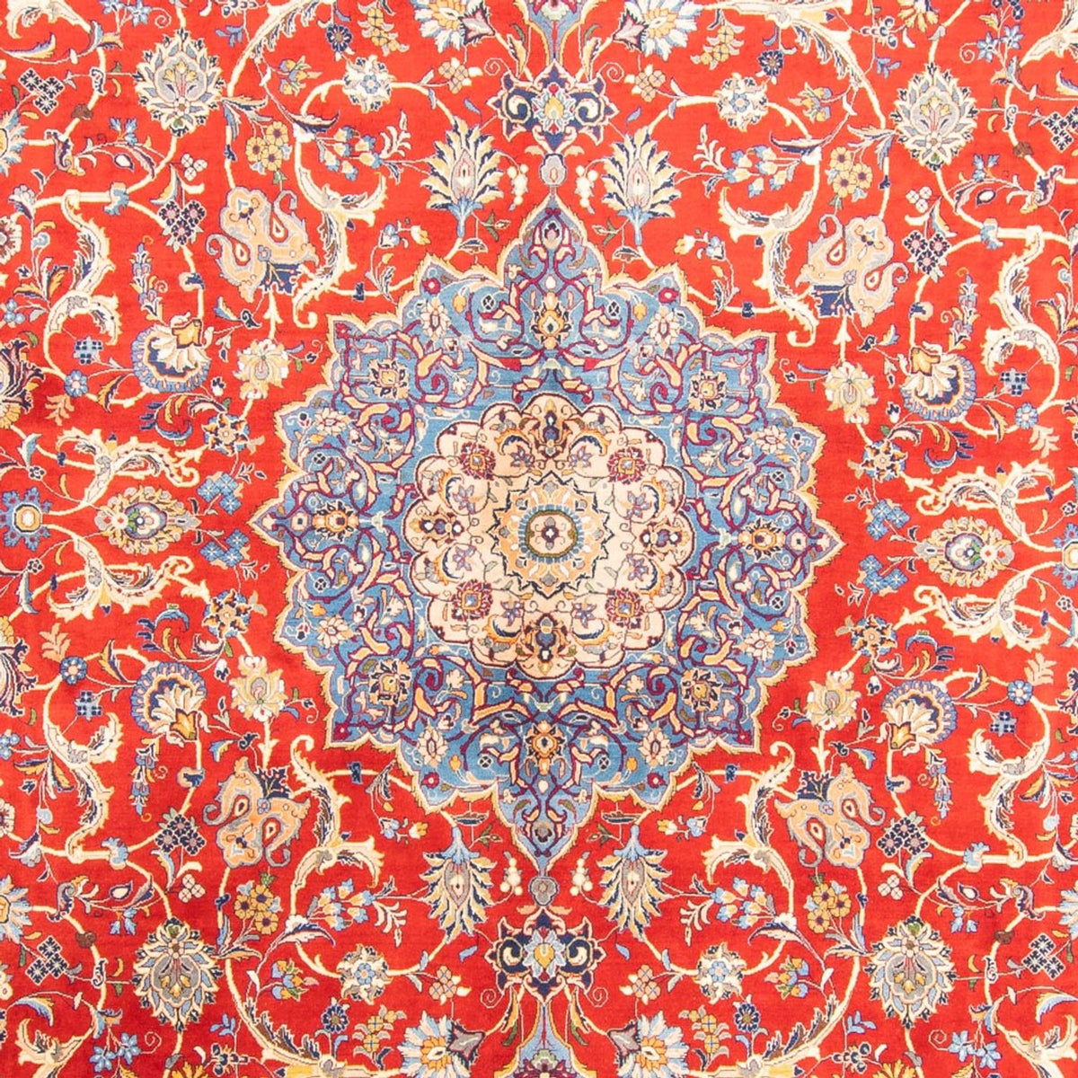 Tapis persan - Isfahan - Premium - 461 x 338 cm - rouge