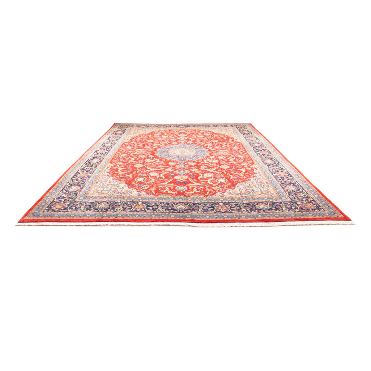 Tapis persan - Isfahan - Premium - 461 x 338 cm - rouge
