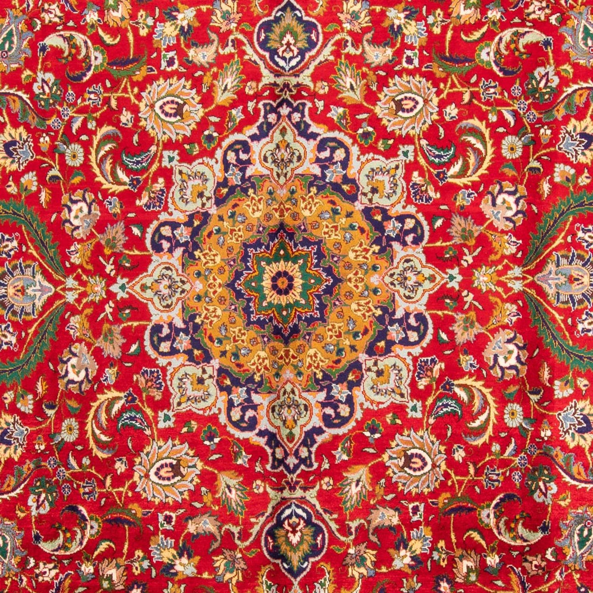 Tapis persan - Tabriz - 390 x 289 cm - rouge