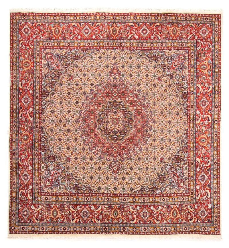 Tapis persan - Classique carré  - 198 x 193 cm - beige