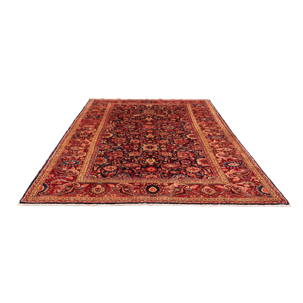 Tapis persan - Nomadic - 323 x 220 cm - bleu foncé
