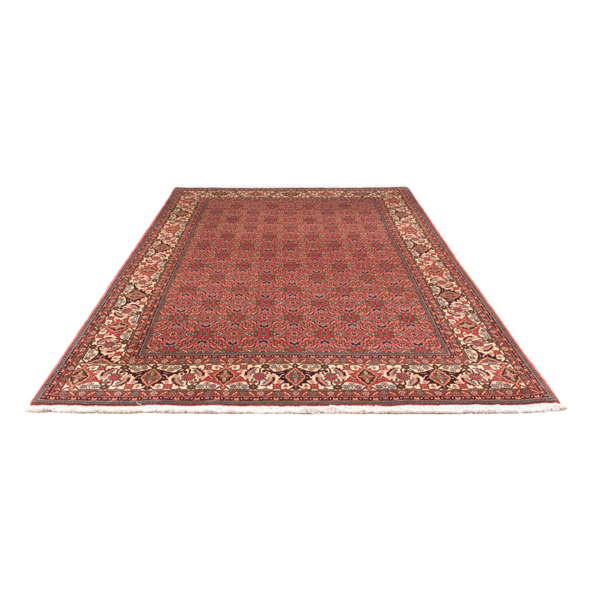 Tapis persan - Bidjar - 300 x 198 cm - rouge