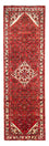 Tapis de couloir Tapis persan - Nomadic - 324 x 98 cm - rouge