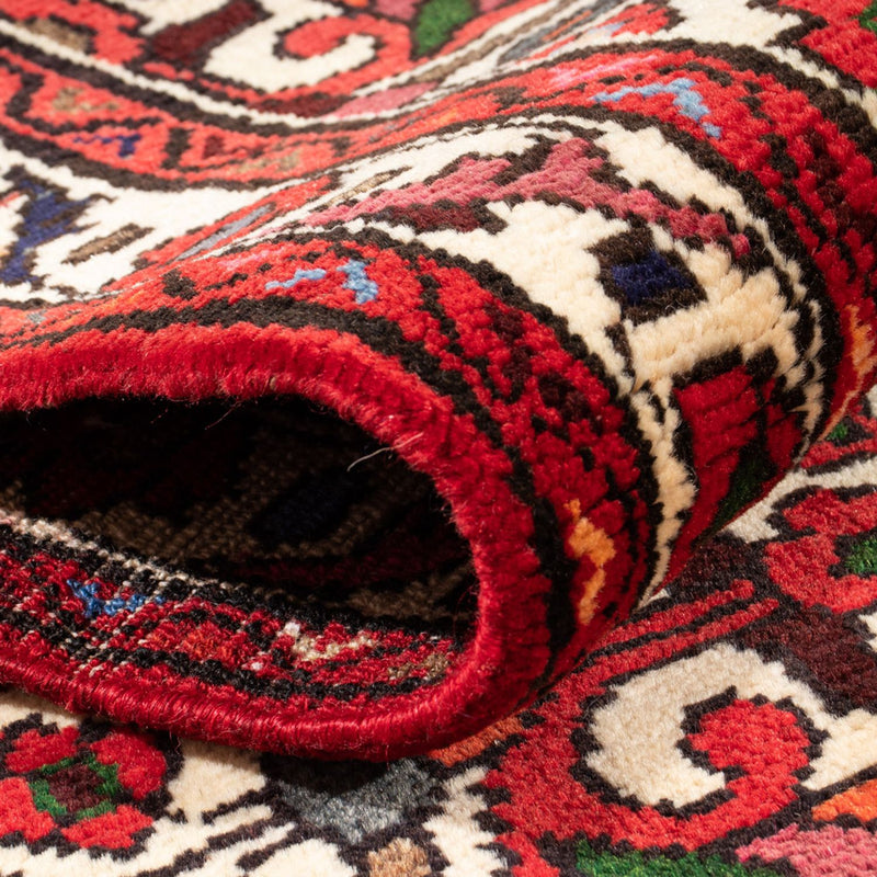 Tapis de couloir Tapis persan - Nomadic - 324 x 98 cm - rouge