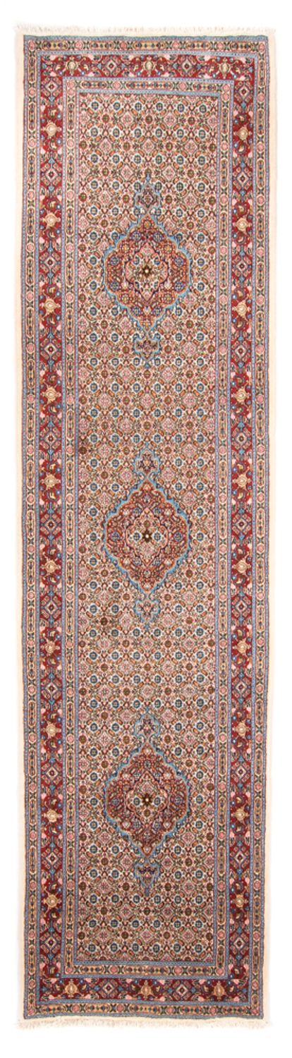 Tapis de couloir Tapis persan - Classique - 342 x 77 cm - beige