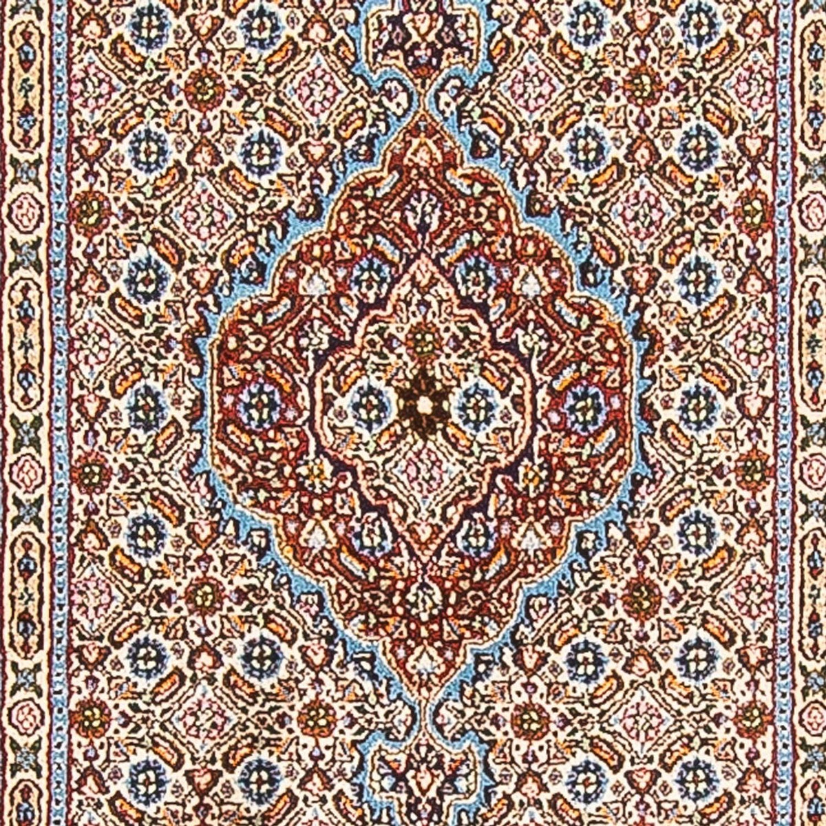 Tapis de couloir Tapis persan - Classique - 342 x 77 cm - beige