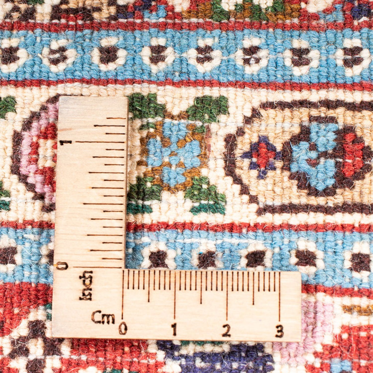 Tapis de couloir Tapis persan - Classique - 342 x 77 cm - beige