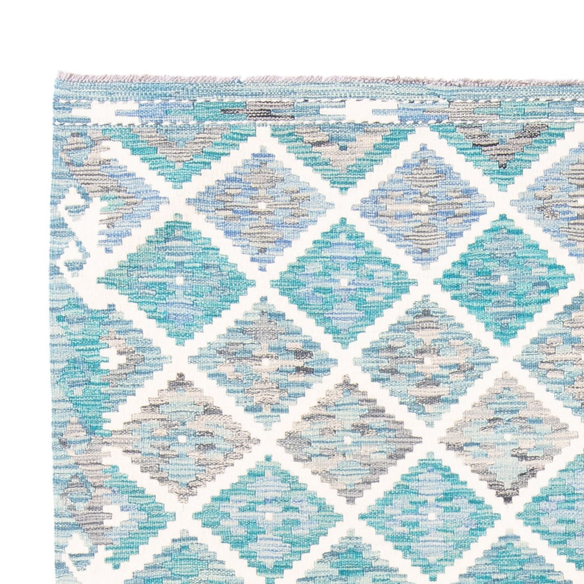 Tapis Kelim - Tendance - 241 x 183 cm - multicolore