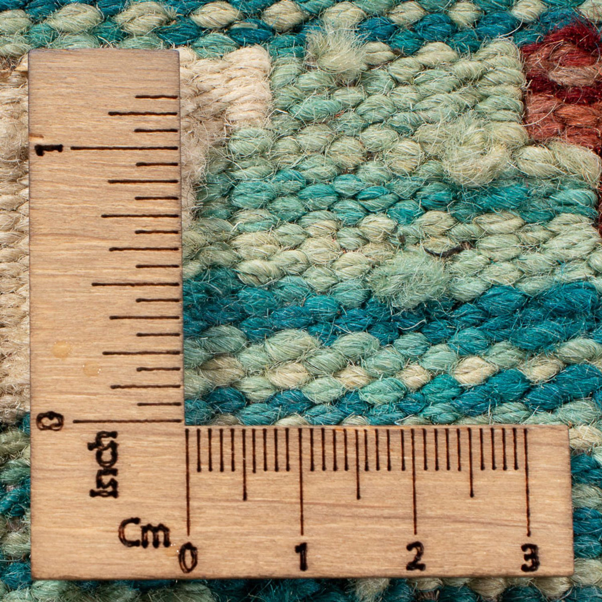 Tapis Kelim - Splash - 251 x 182 cm - multicolore