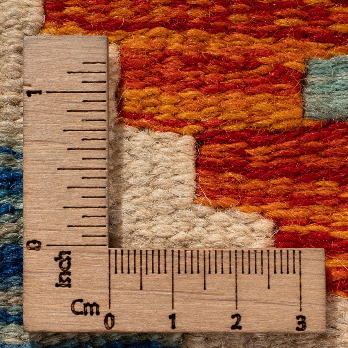 Tapis Kelim - Splash - 91 x 62 cm - multicolore