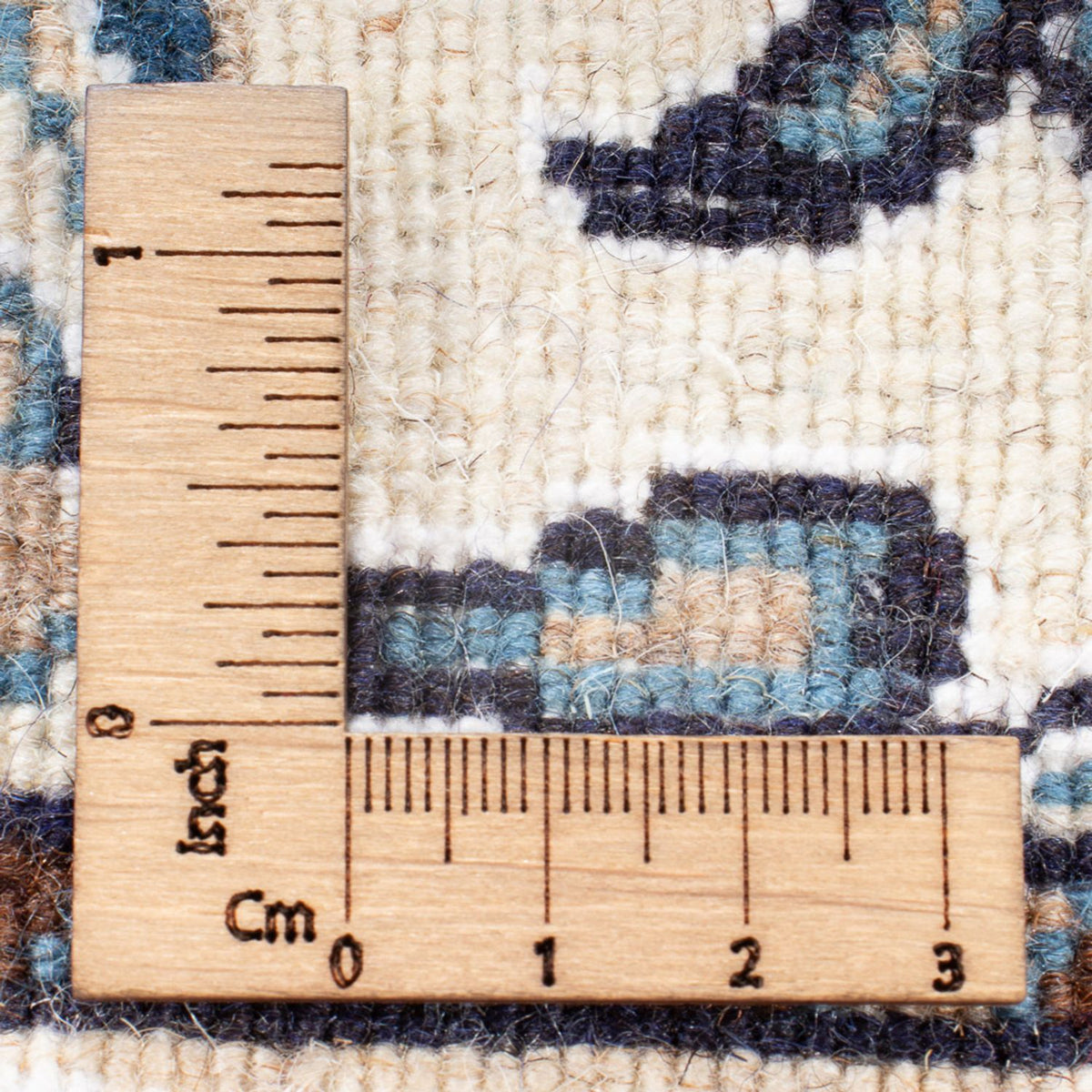Tapis persan - Nain - 206 x 144 cm - crème