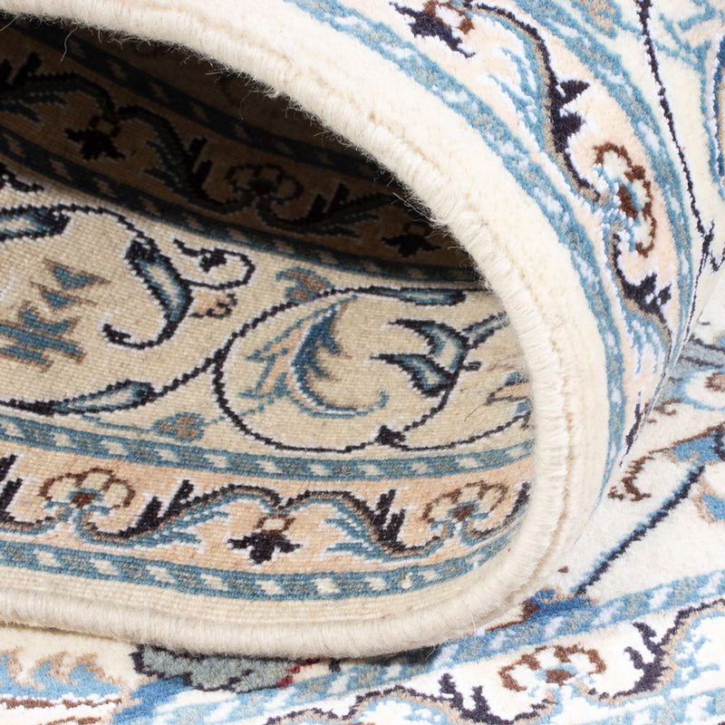 Tapis persan - Nain - 194 x 147 cm - crème