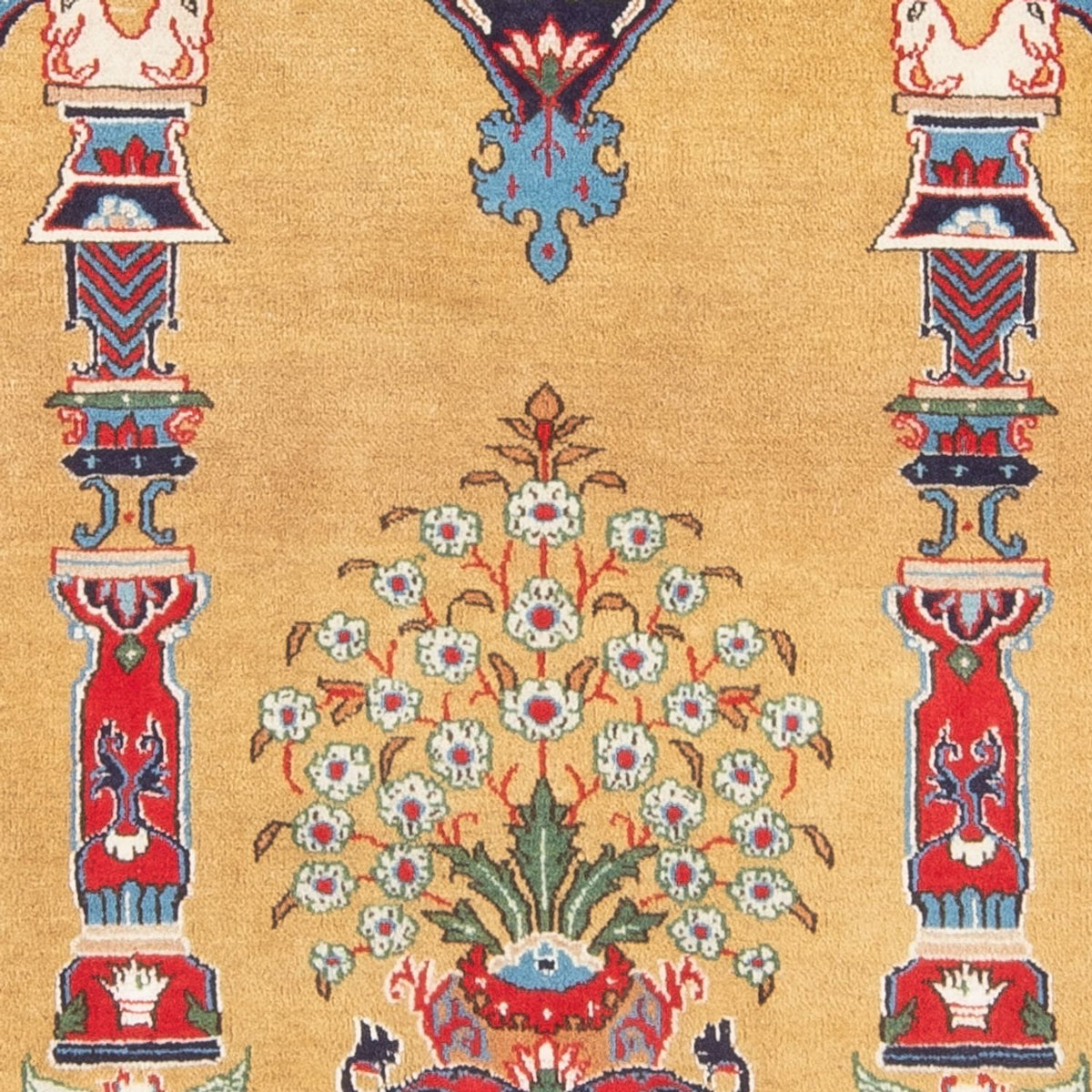 Tapis persan - Isfahan - Premium - 155 x 108 cm - multicolore