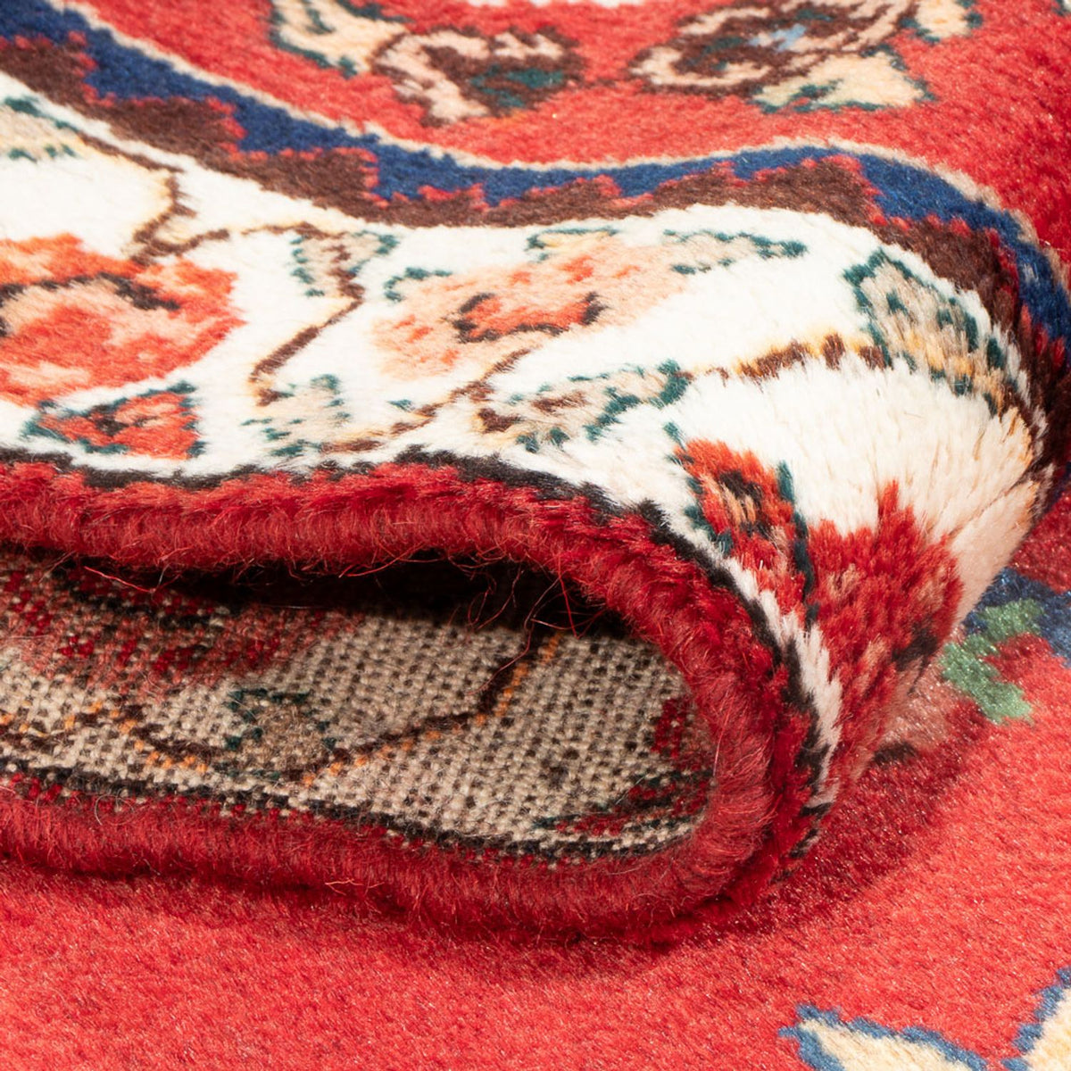 Tapis persan - Nomadic - 140 x 115 cm - multicolore