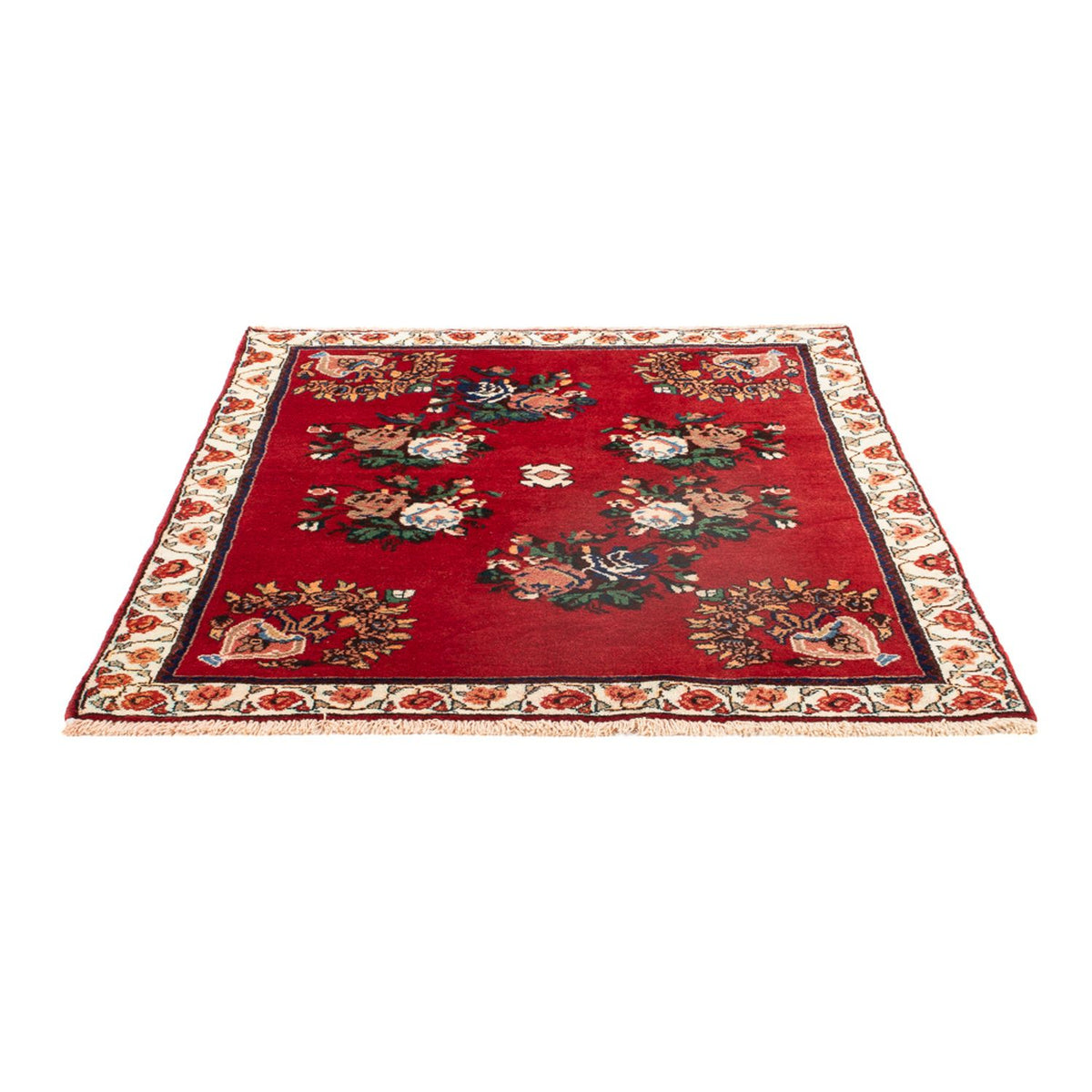 Tapis persan - Nomadic - 140 x 115 cm - multicolore