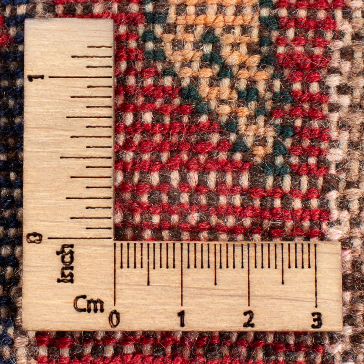 Tapis persan - Nomadic - 140 x 115 cm - multicolore