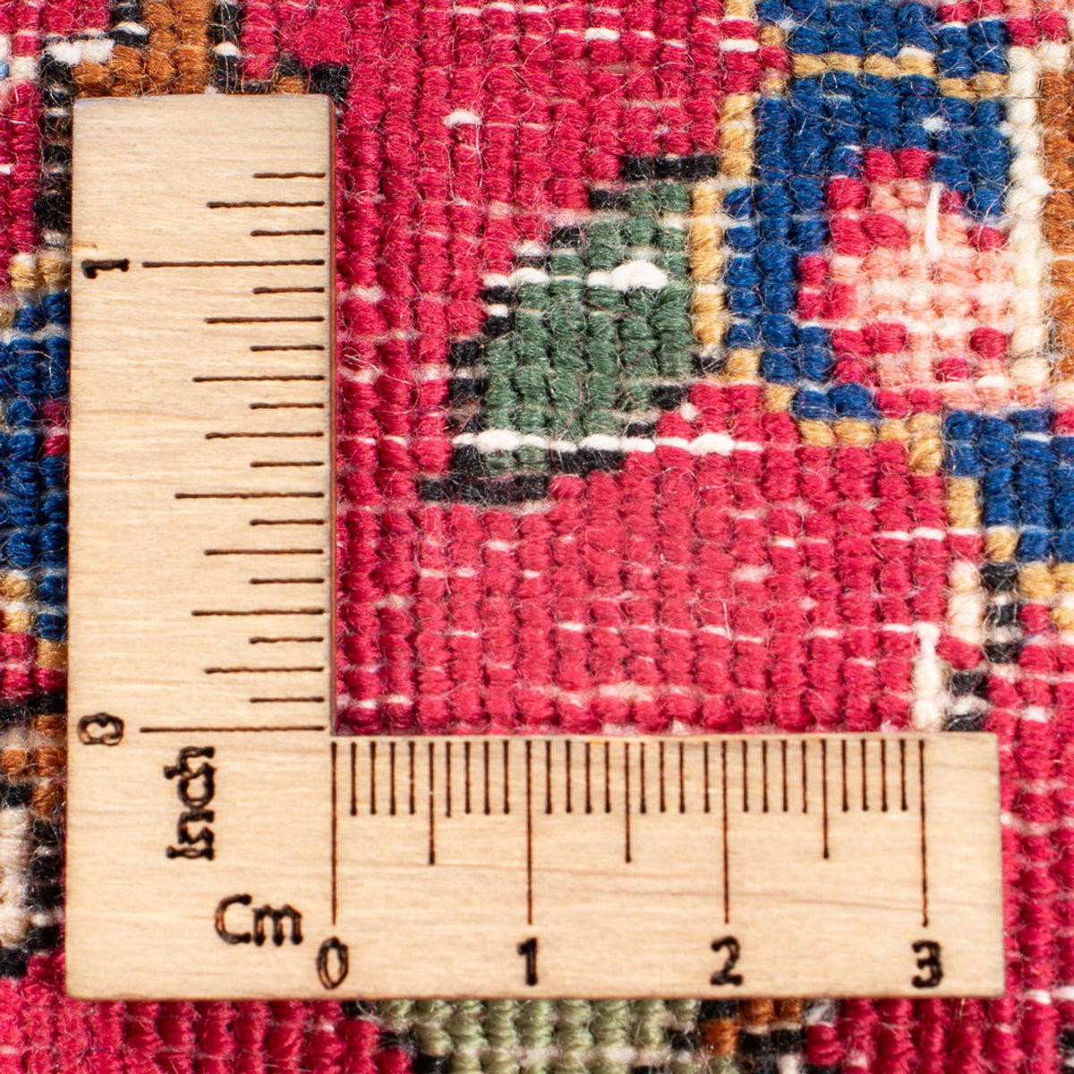 Tapis persan - Ghom - 202 x 150 cm - bleu clair