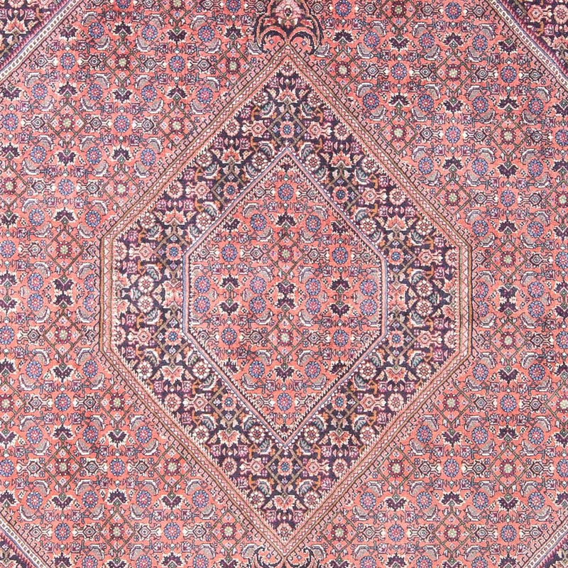 Tapis persan - Bidjar - 240 x 145 cm - rouge clair