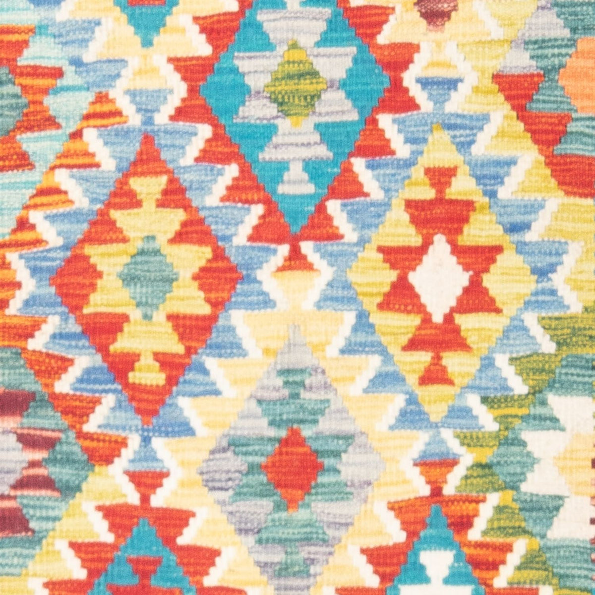 Tapis Kelim - Splash - 147 x 101 cm - multicolore