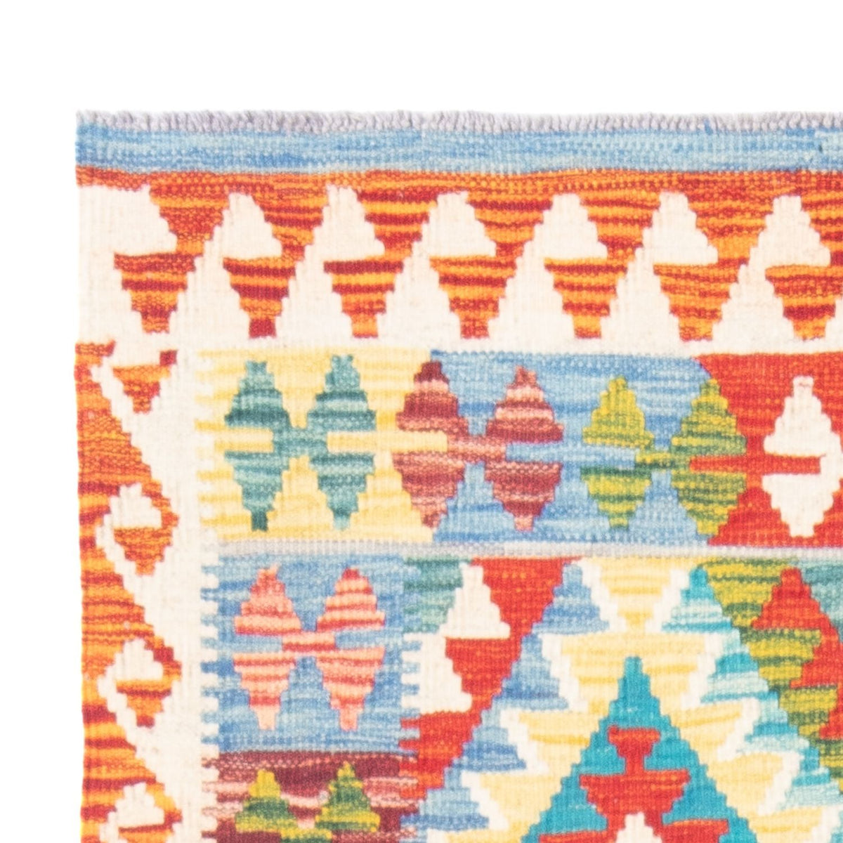 Tapis Kelim - Splash - 147 x 101 cm - multicolore