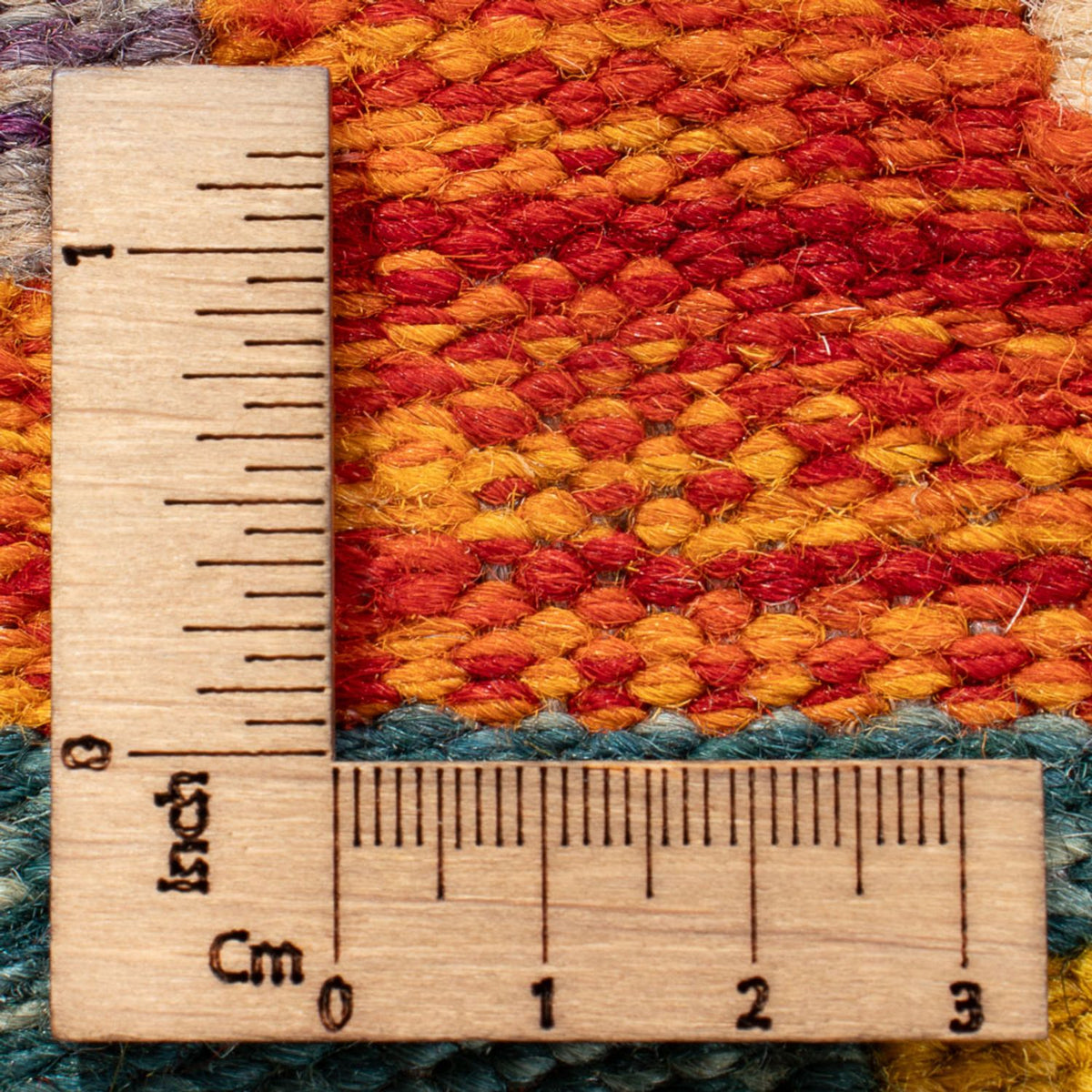 Tapis Kelim - Splash - 150 x 110 cm - multicolore