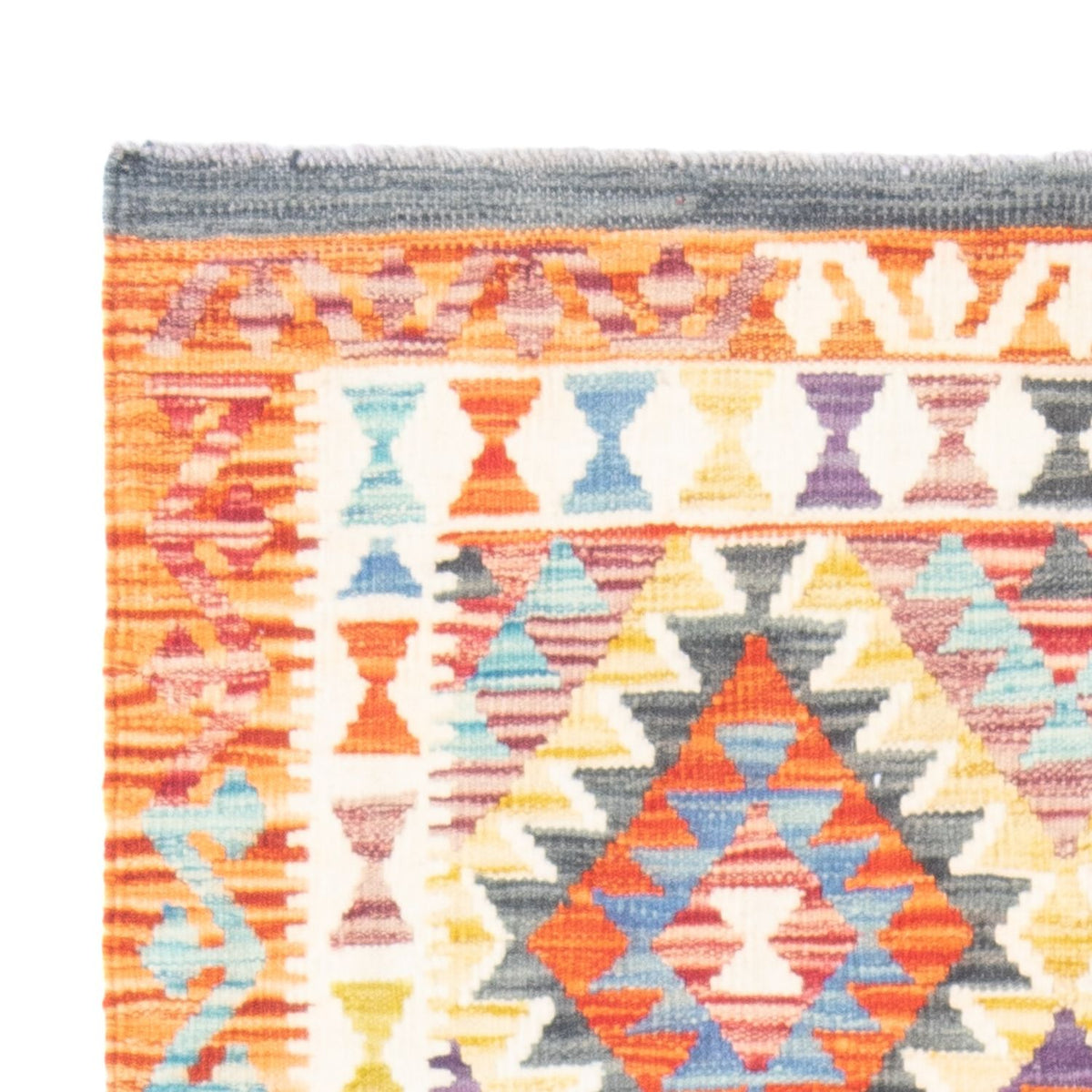 Tapis Kelim - Splash - 151 x 105 cm - multicolore