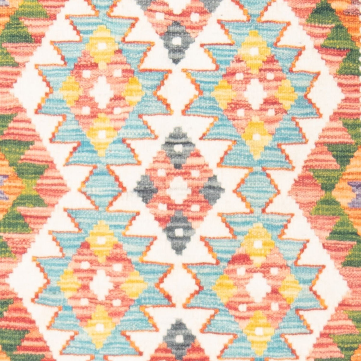 Tapis Kelim - Splash - 143 x 98 cm - multicolore
