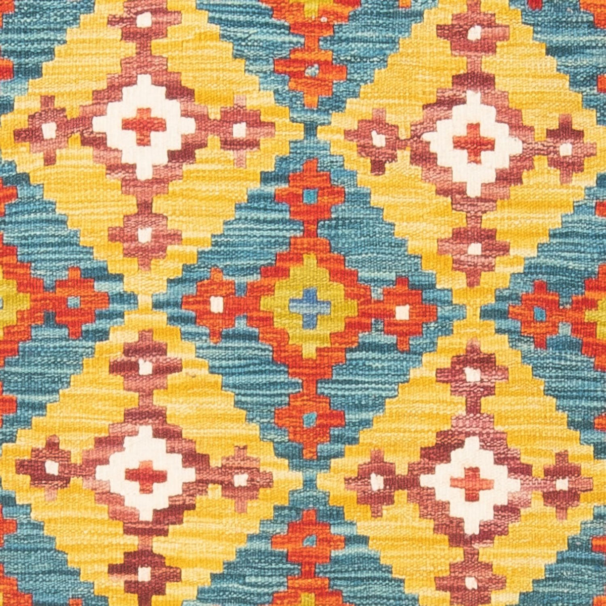 Tapis Kelim - Splash - 143 x 104 cm - multicolore