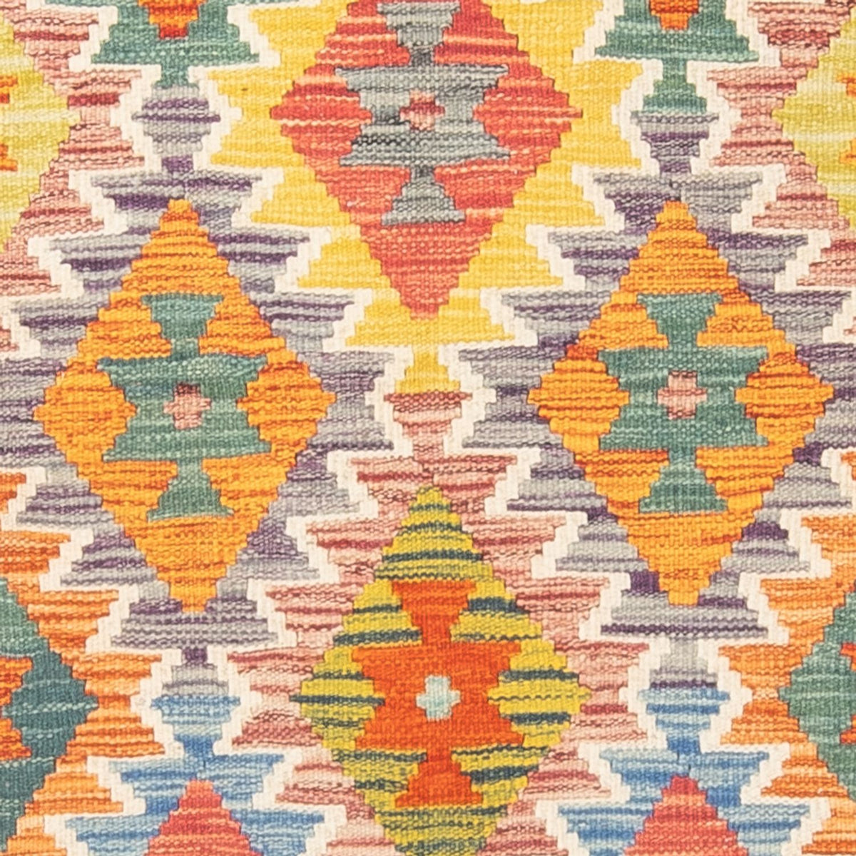 Tapis Kelim - Splash - 147 x 100 cm - multicolore