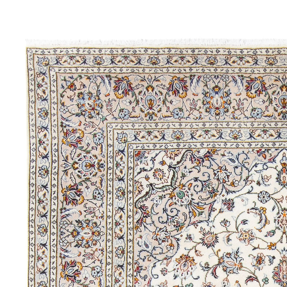 Tapis persan - Keshan - 307 x 200 cm - crème