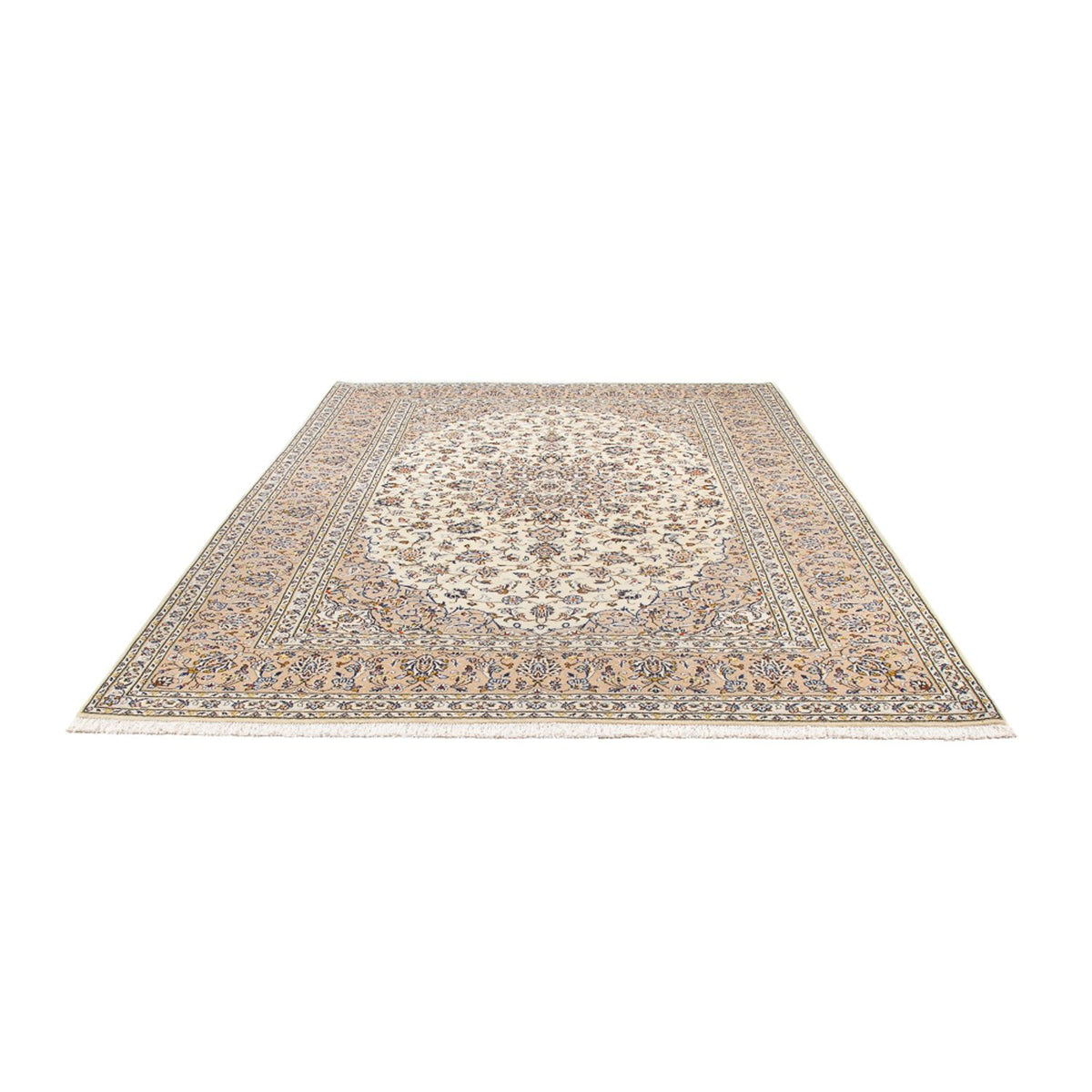 Tapis persan - Keshan - 308 x 205 cm - crème