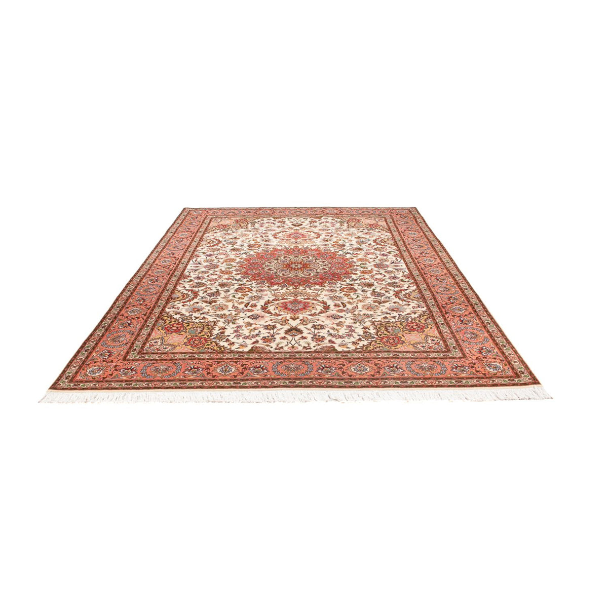Tapis persan - Tabriz - Royal - 302 x 200 cm - crème
