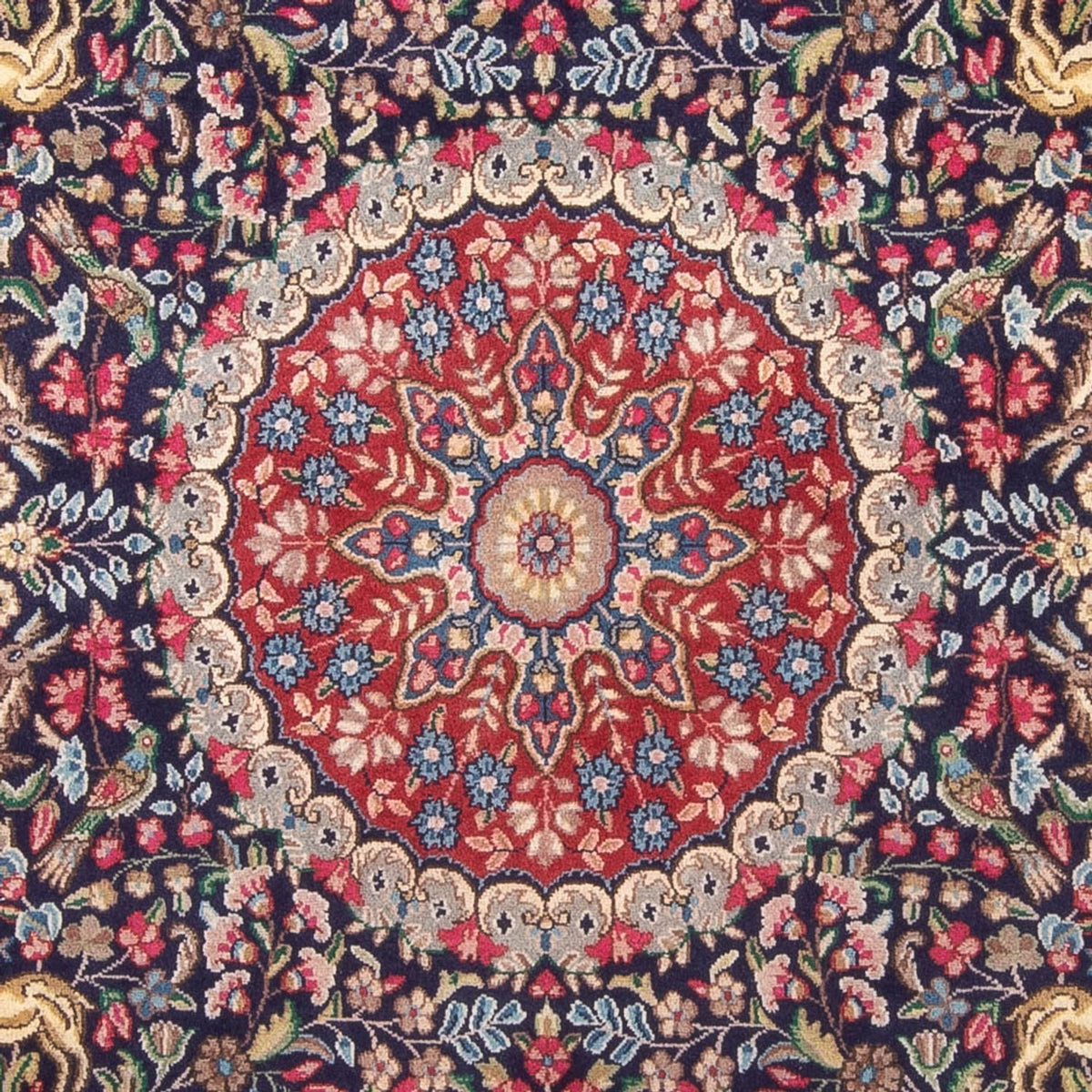 Tapis persan - Classique - 306 x 192 cm - rouge foncé