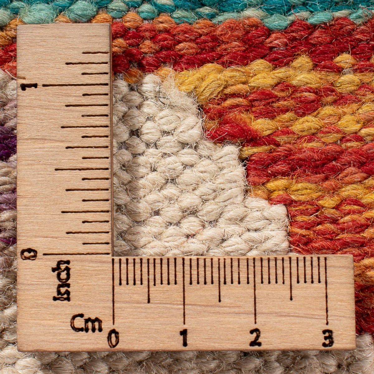 Tapis Kelim - Splash - 298 x 199 cm - multicolore