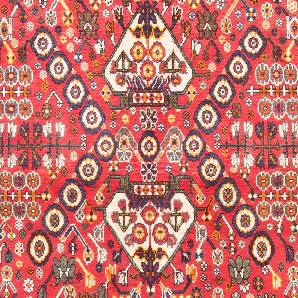 Tapis persan - Nomadic - 252 x 155 cm - rouge