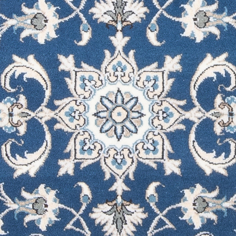 Tapis persan - Nain - 135 x 71 cm - bleu