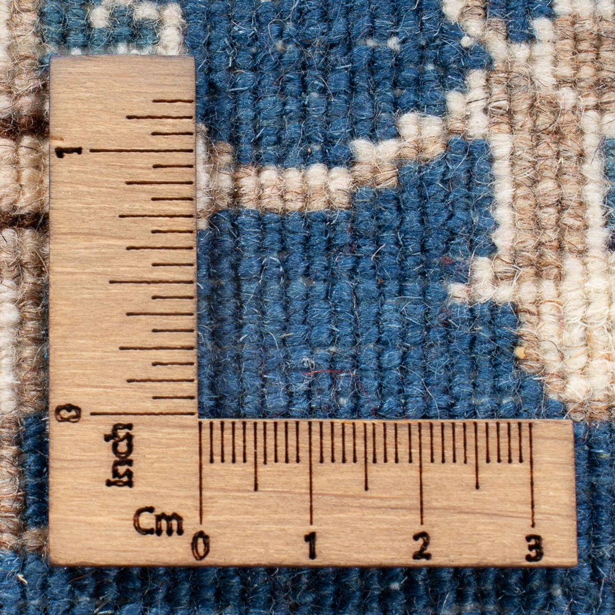 Tapis persan - Nain - 137 x 69 cm - bleu