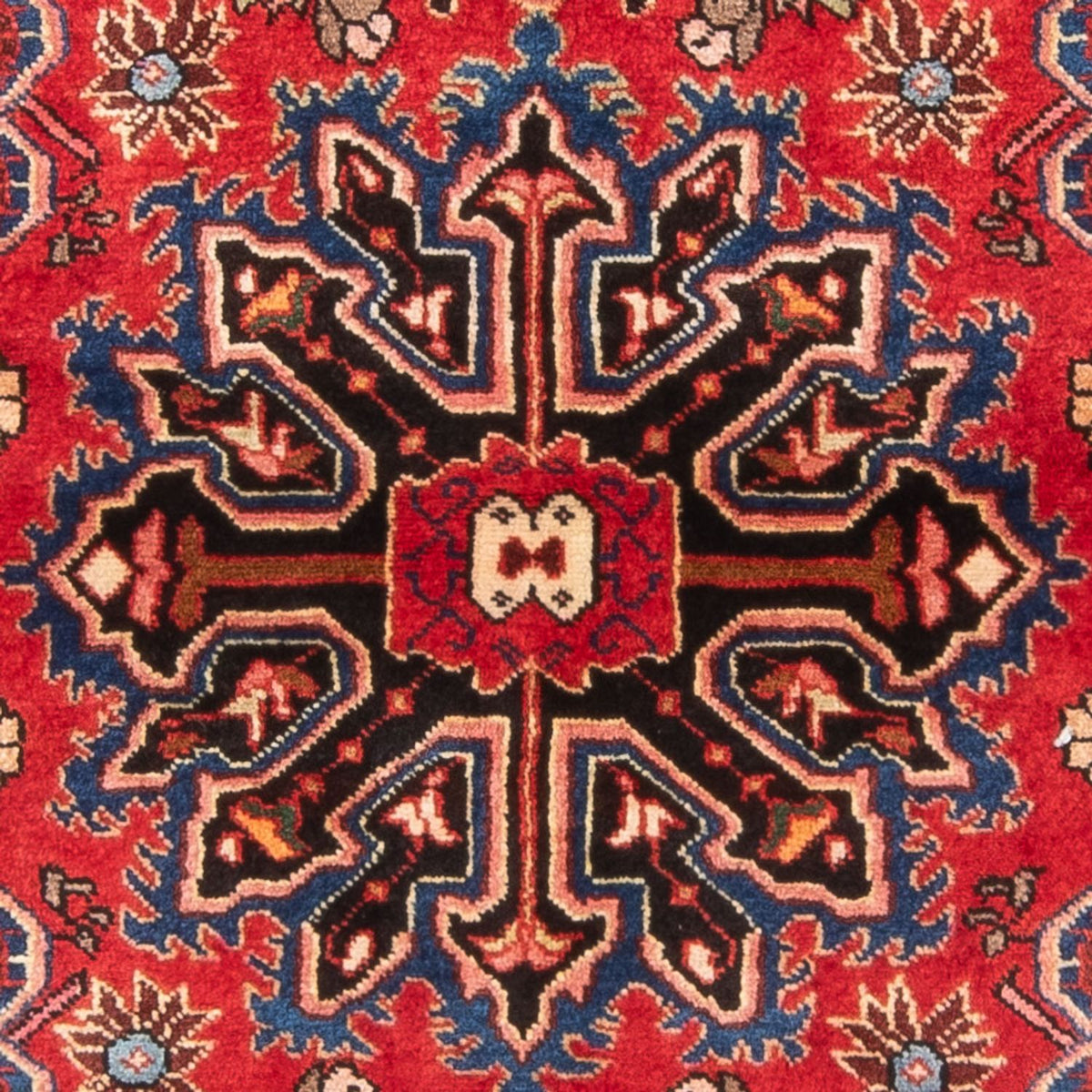 Tapis persan - Nomadic - 171 x 119 cm - rouge