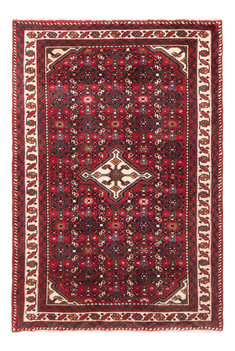Tapis persan - Nomadic - 122 x 80 cm - rouge foncé