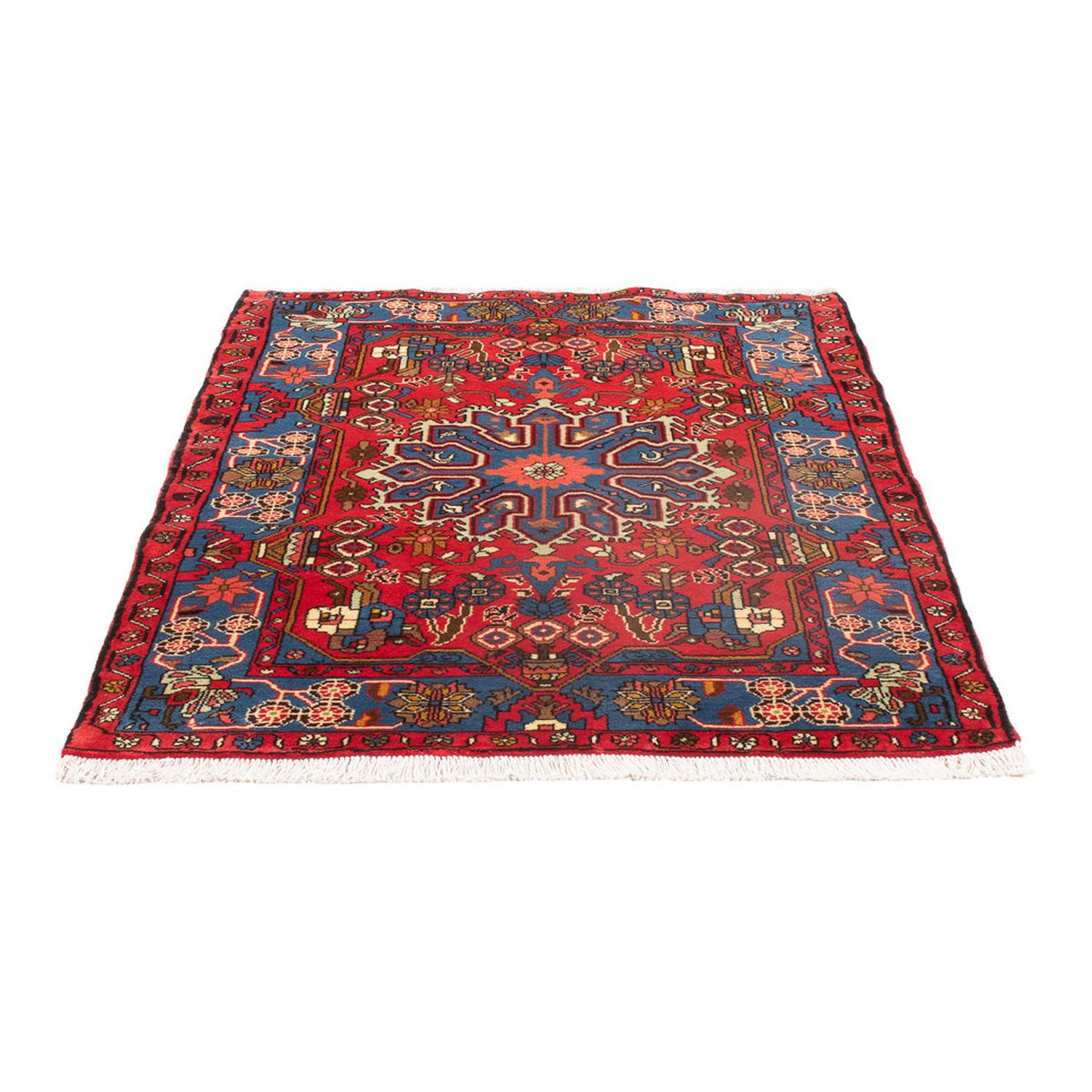 Tapis persan - Nomadic - 140 x 100 cm - rouge