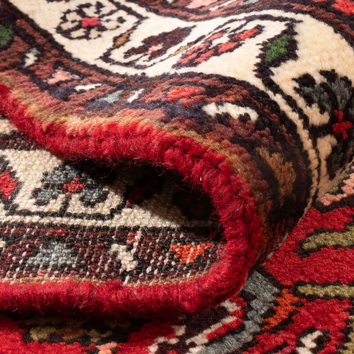 Tapis persan - Nomadic - 121 x 72 cm - rouge