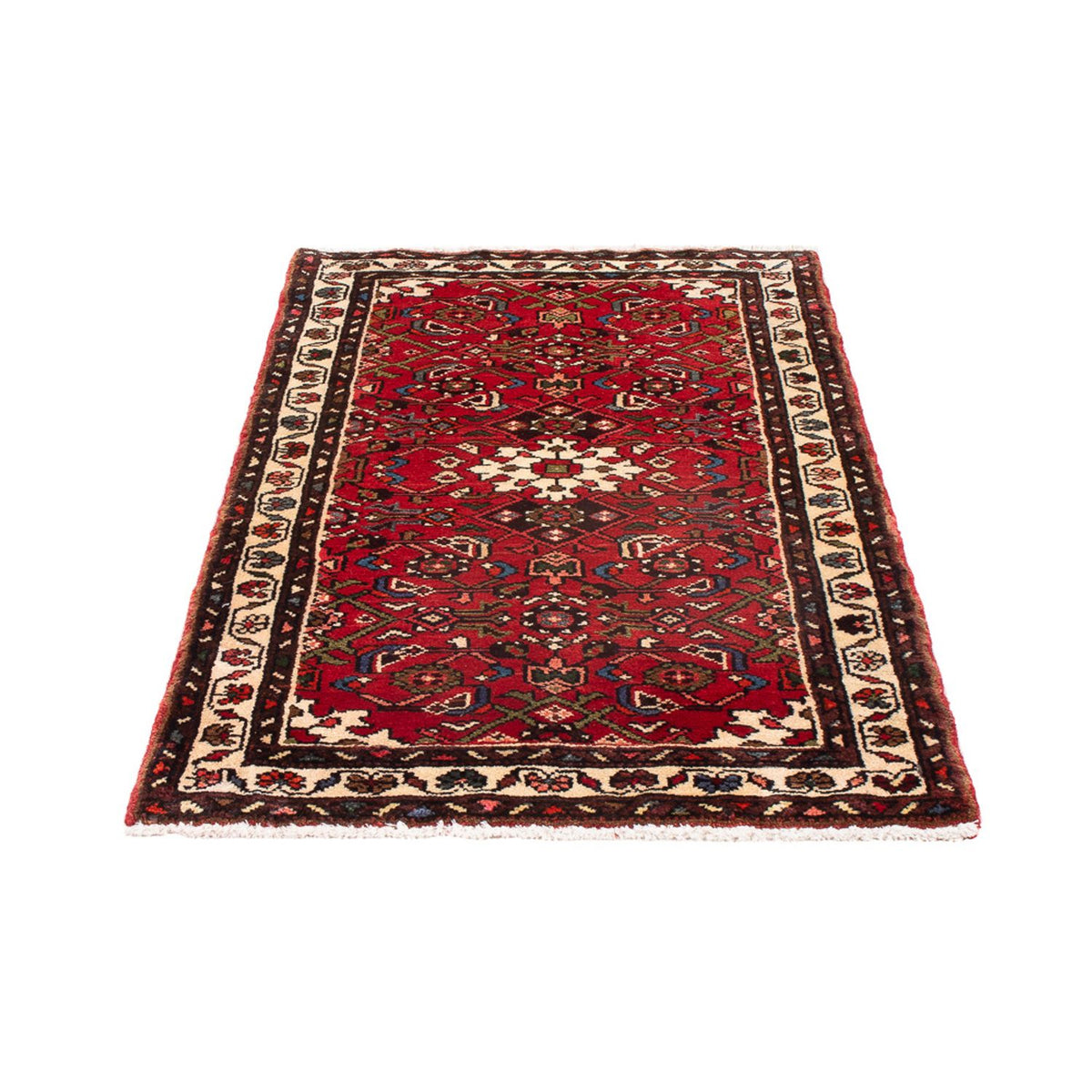 Tapis persan - Nomadic - 121 x 72 cm - rouge