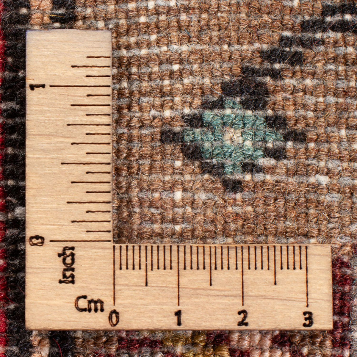 Tapis persan - Nomadic - 161 x 110 cm - bleu foncé