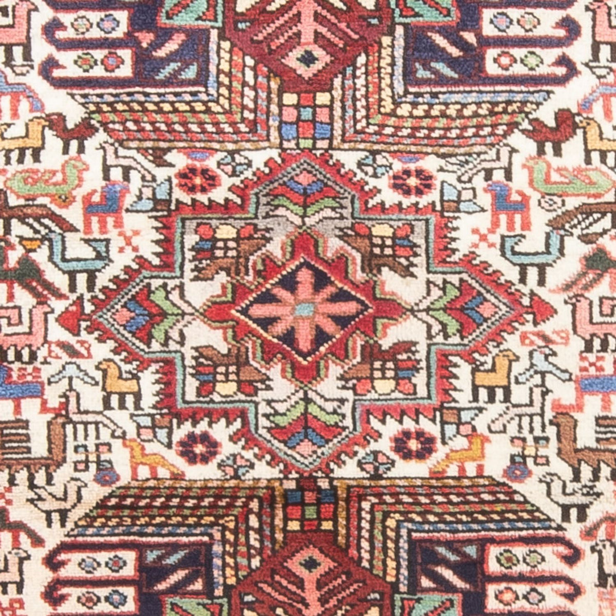 Tapis de couloir Tapis persan - Nomadic - 202 x 71 cm - crème