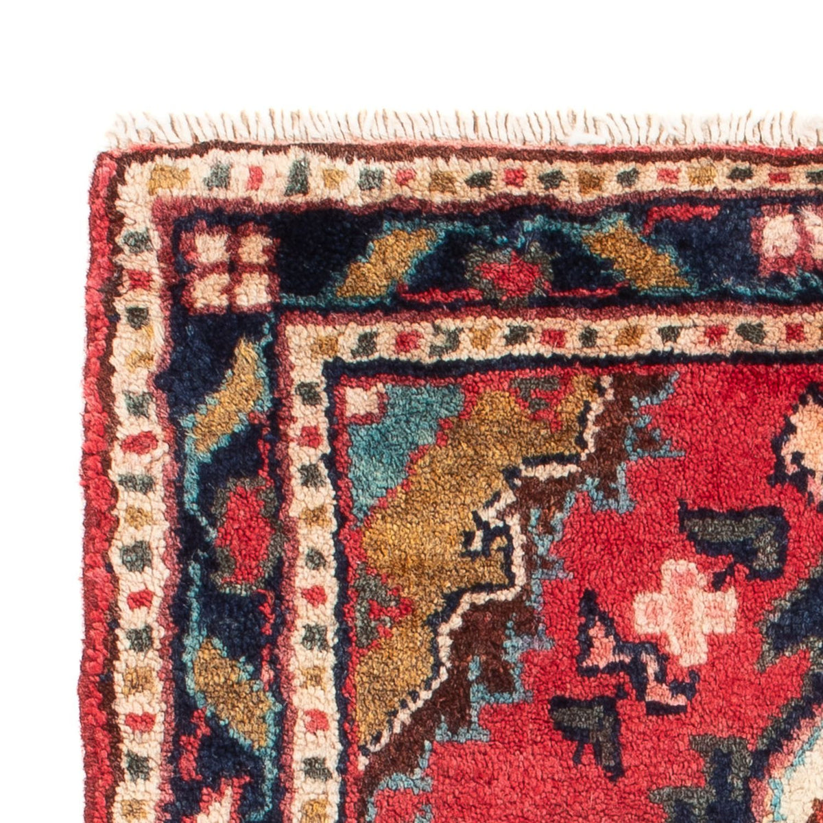 Tapis persan - Nomadic - 66 x 46 cm - rouge