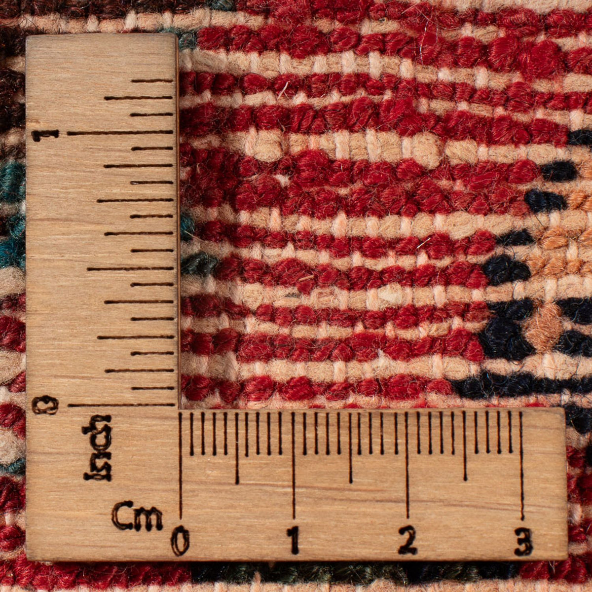 Tapis persan - Nomadic - 66 x 46 cm - rouge