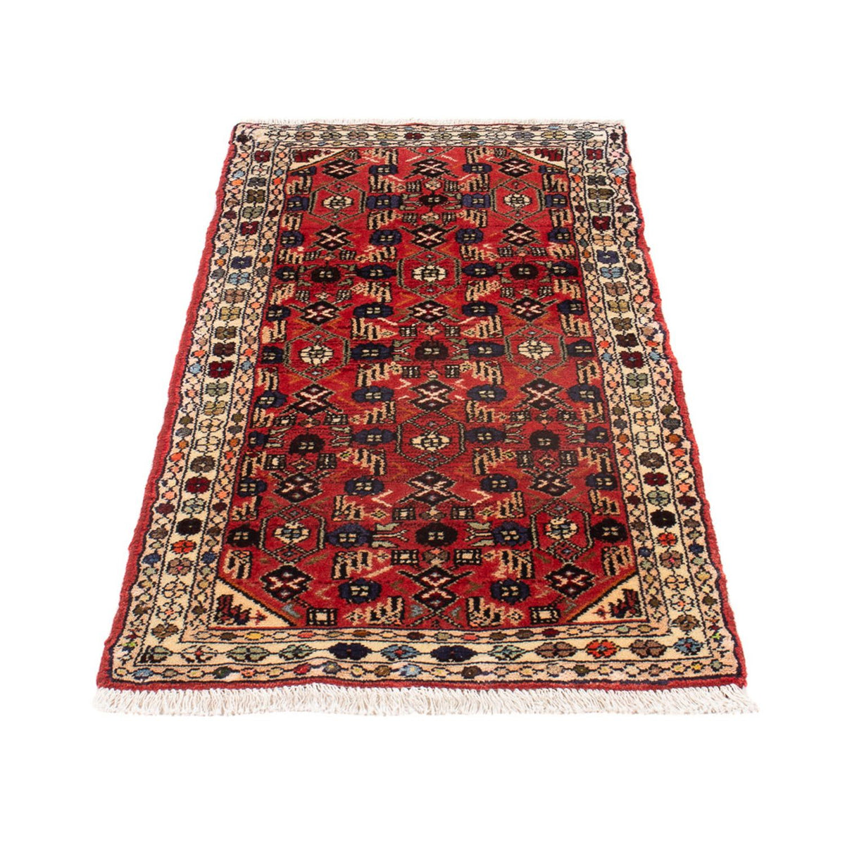 Tapis de couloir Tapis persan - Nomadic - 116 x 54 cm - terracotta