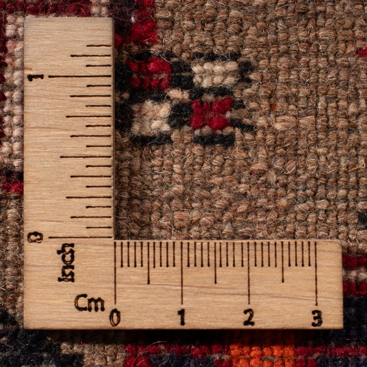 Tapis persan - Nomadic - 72 x 47 cm - marron