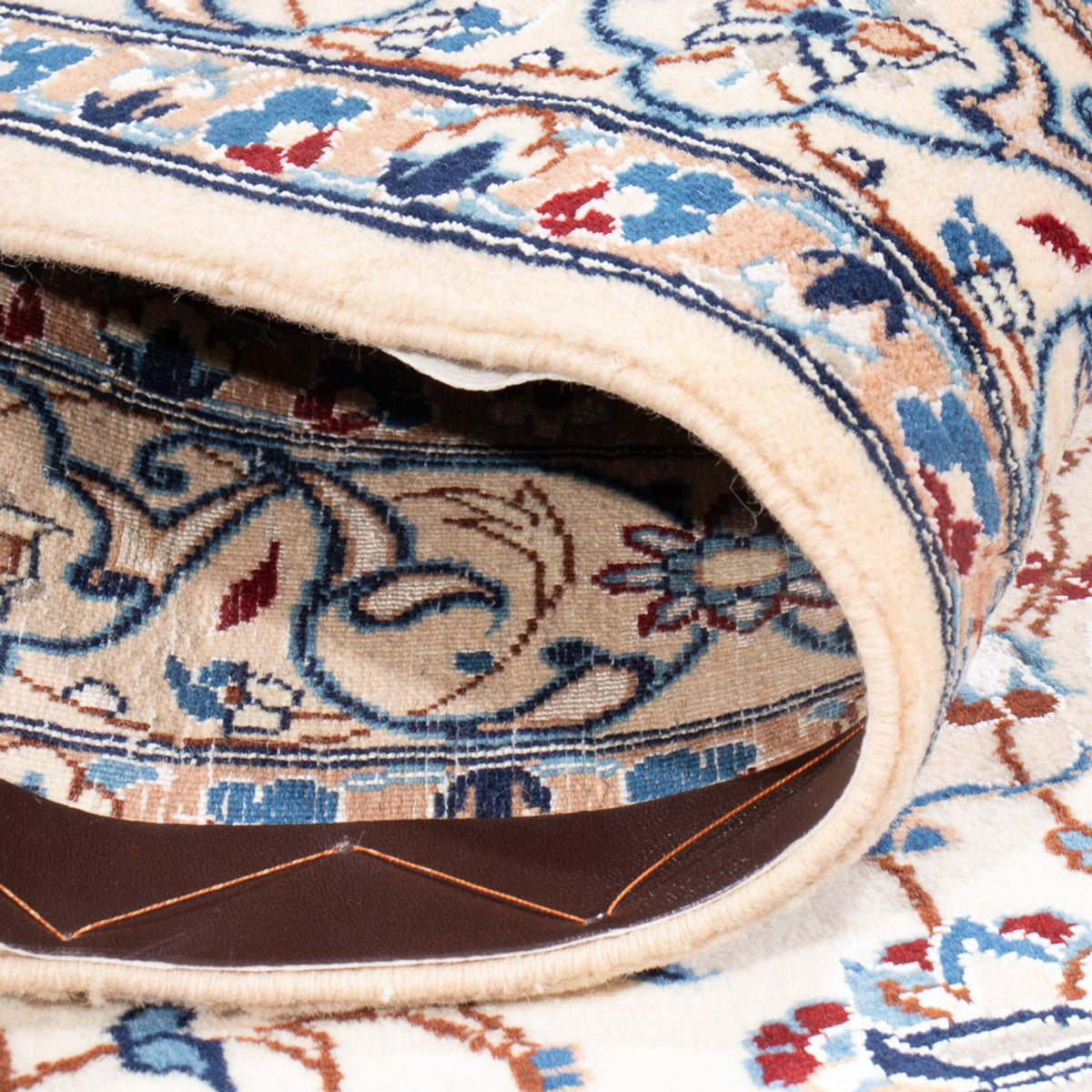 Tapis persan - Nain - Royal - 197 x 130 cm - crème